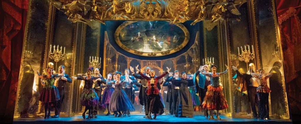 The company of “The Phantom of the Opera” presented by Broadway Sacramento May 17 – 28, 2017 at the 