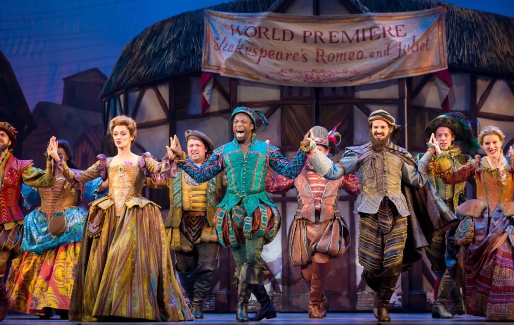 Cast of Something Rotten! presented by Broadway Sacramento at the Community Center Theater Jan 2 – 7