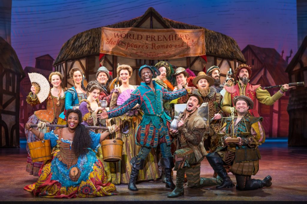 Cast of Something Rotten! presented by Broadway Sacramento at the Community Center Theater Jan 2 – 7