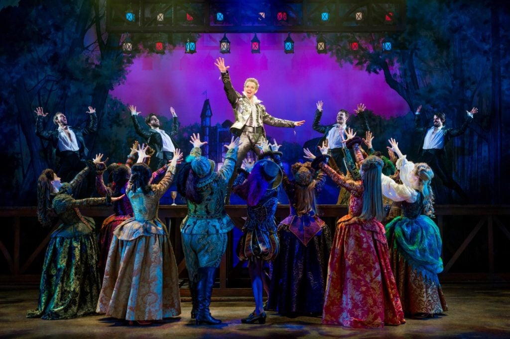 Cast of Something Rotten! presented by Broadway Sacramento at the Community Center Theater Jan 2 – 7