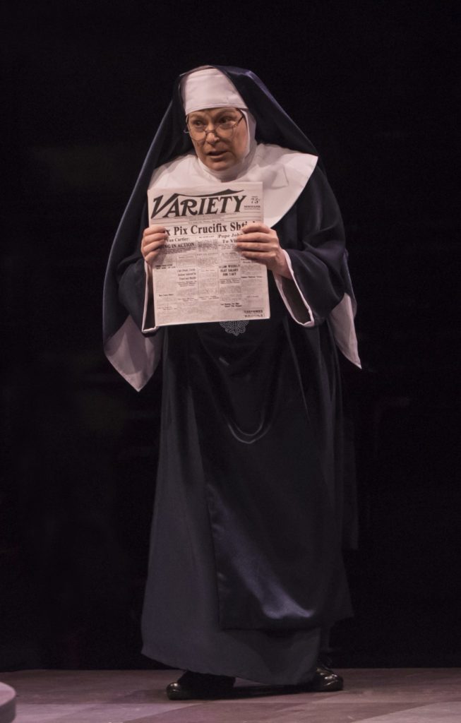 Mary Jo Mecca as Mary Theresa in Sister Act produced by Music Circus at the Wells Fargo Pavilion Aug