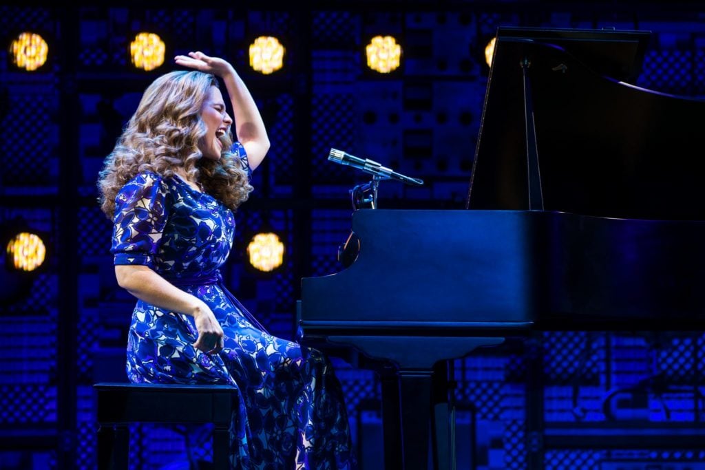 Sarah Bockel as Carole King in the Broadway Sacramento presentation of “Beautiful – The Carole King 