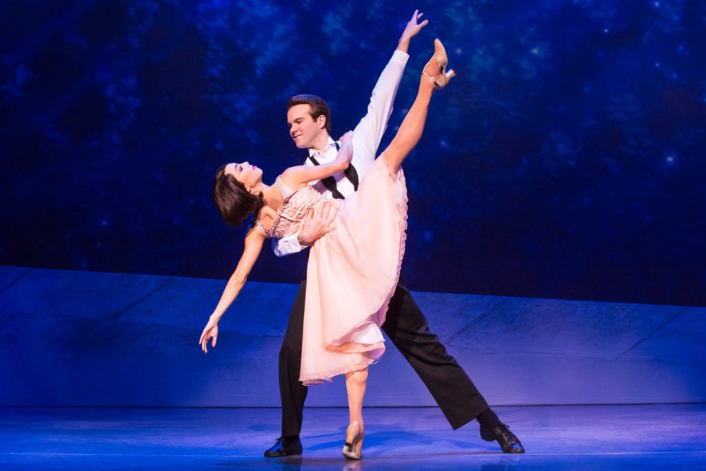 Allison Walsh and McGee Maddox in “An American in Paris” presented by Broadway Sacramento at the Com