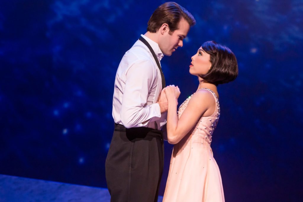 Allison Walsh and McGee Maddox in “An American in Paris” presented by Broadway Sacramento at the Com