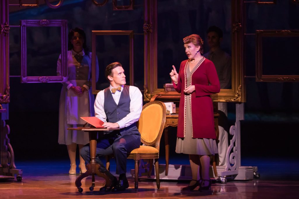 Ben Michael and Teri Hansen in “An American in Paris” presented by Broadway Sacramento at the Commun