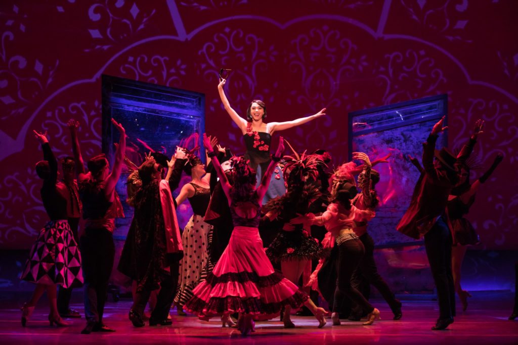 The company of “An American in Paris” presented by Broadway Sacramento at the Community Center Theat