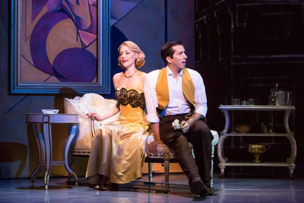 Kirsten Scott and Matthew Scott in “An American in Paris” presented by Broadway Sacramento at the Co