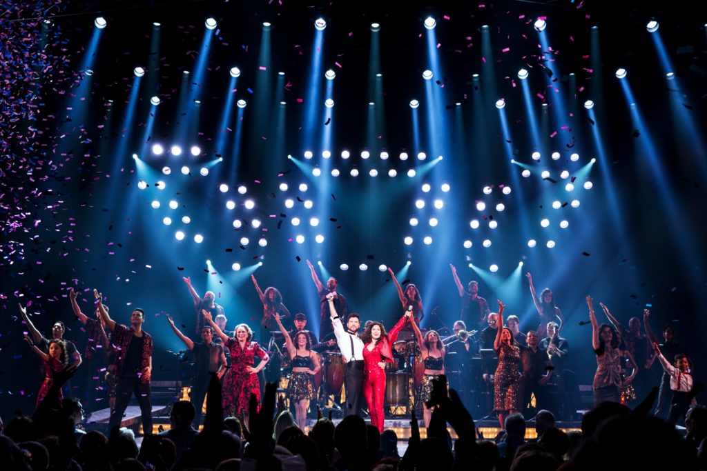 Company of the Broadway On Tour presentation of ON YOUR FEET! Oct. 30 – Nov. 4, 2018 at the Sacramento Community Center Theater. Photo by Matthew Murphy.