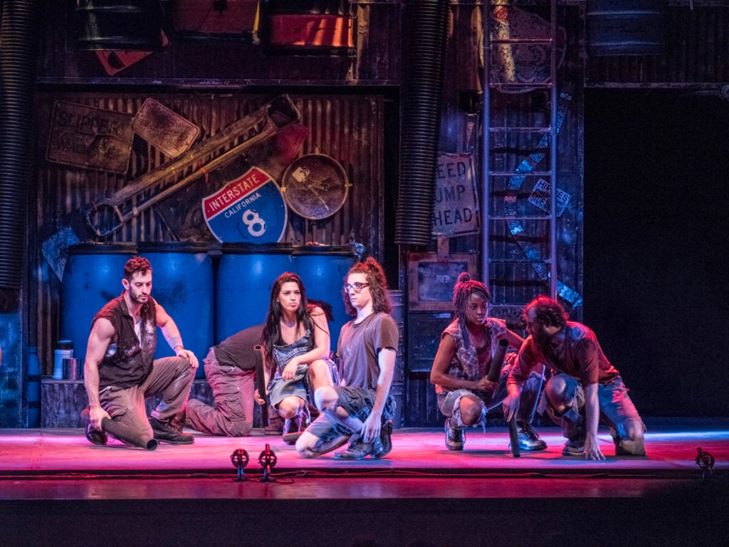 Company of STOMP created by Luke Cresswell and Steve McNicholas presented by Broadway On Tour at the Sacramento Community Center Theater Feb. 1 – 10, 2019. © Steve McNicholas.