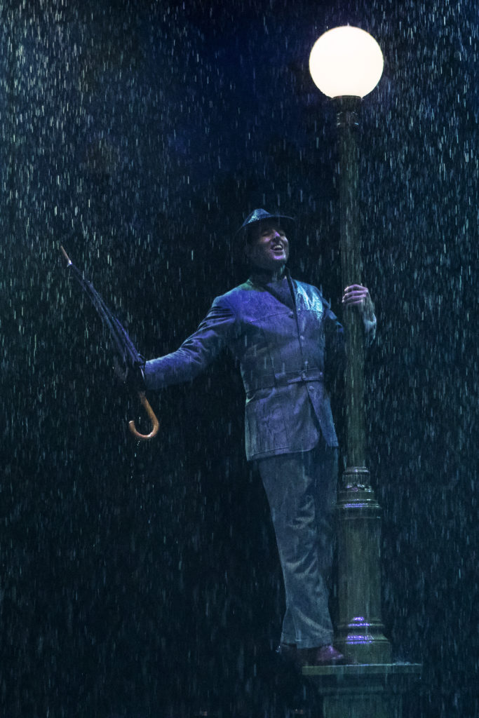 Noah Racey as Don Lockwood in SINGIN' IN THE RAIN, produced by Broadway At Music Circus at the Wells