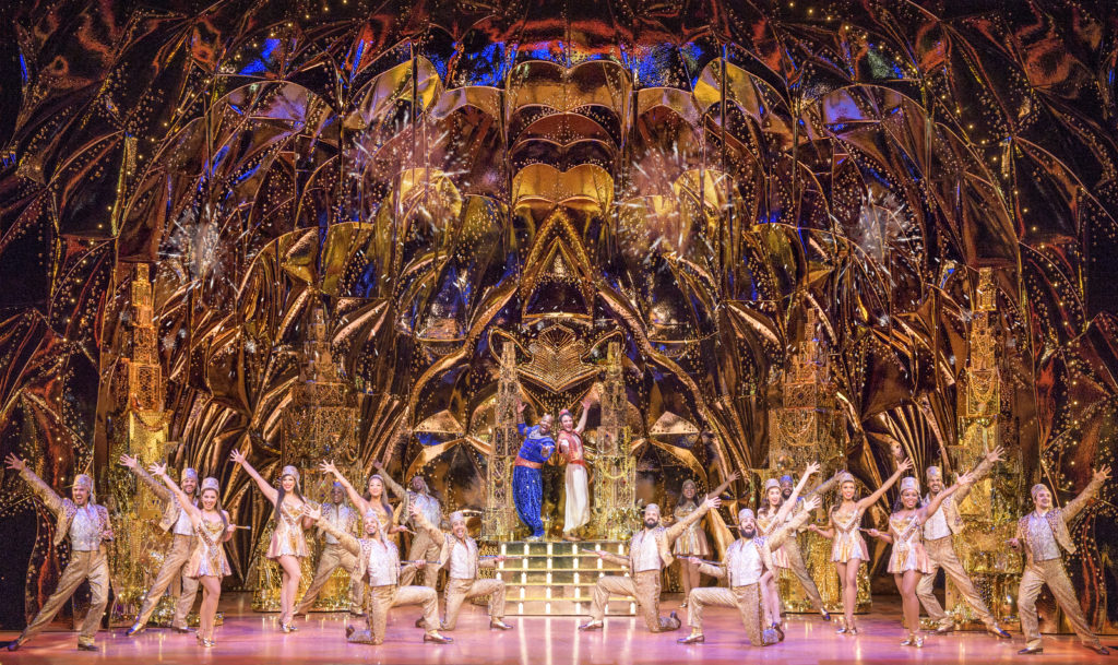 Company of Disney’s ALADDIN presented by Broadway On Tour at the Sacramento Community Center Theater May 15 – Jun. 2, 2019. ©Disney. Photo by Deen van Meer.