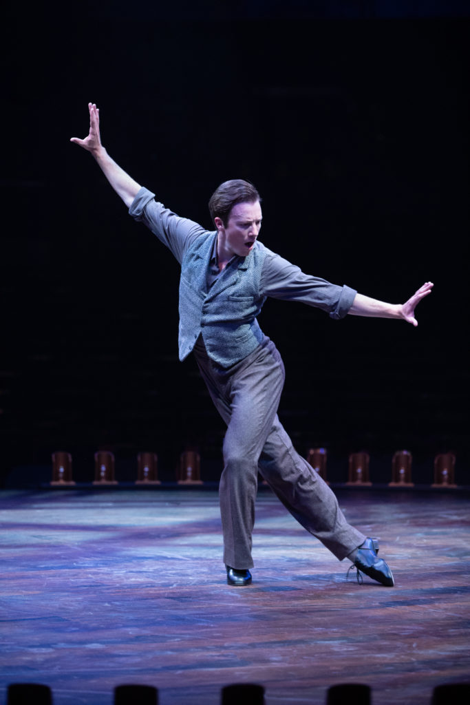 Cory Lingner as Tulsa in GYPSY, produced by Broadway At Music Circus at the Wells Fargo Pavilion Jul