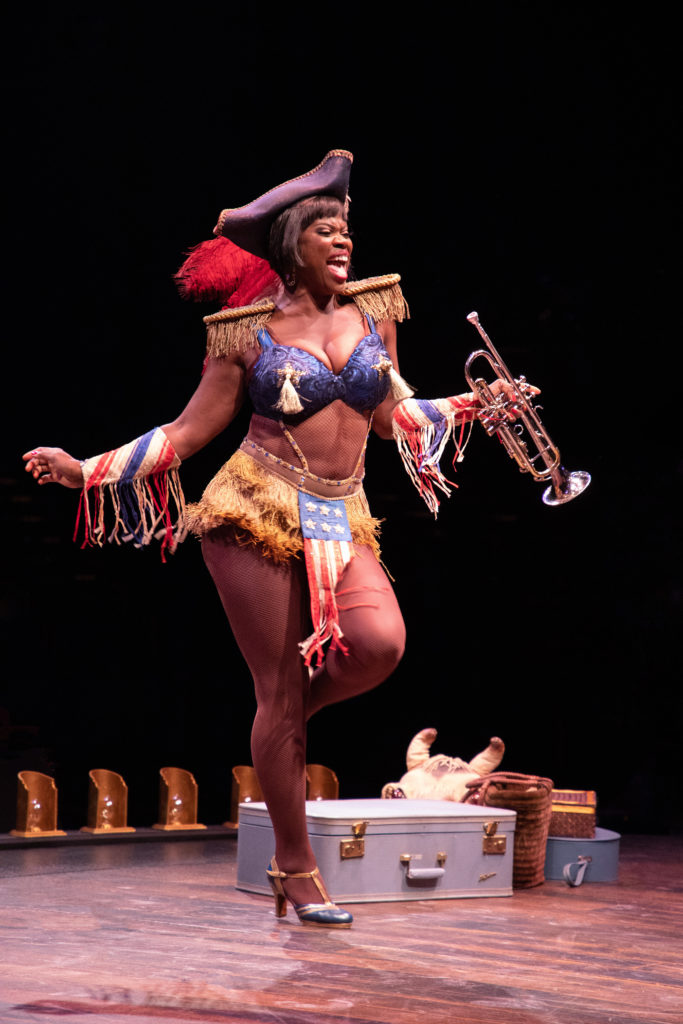 Deidre Goodwin as Mazeppa in GYPSY, produced by Broadway At Music Circus at the Wells Fargo Pavilion