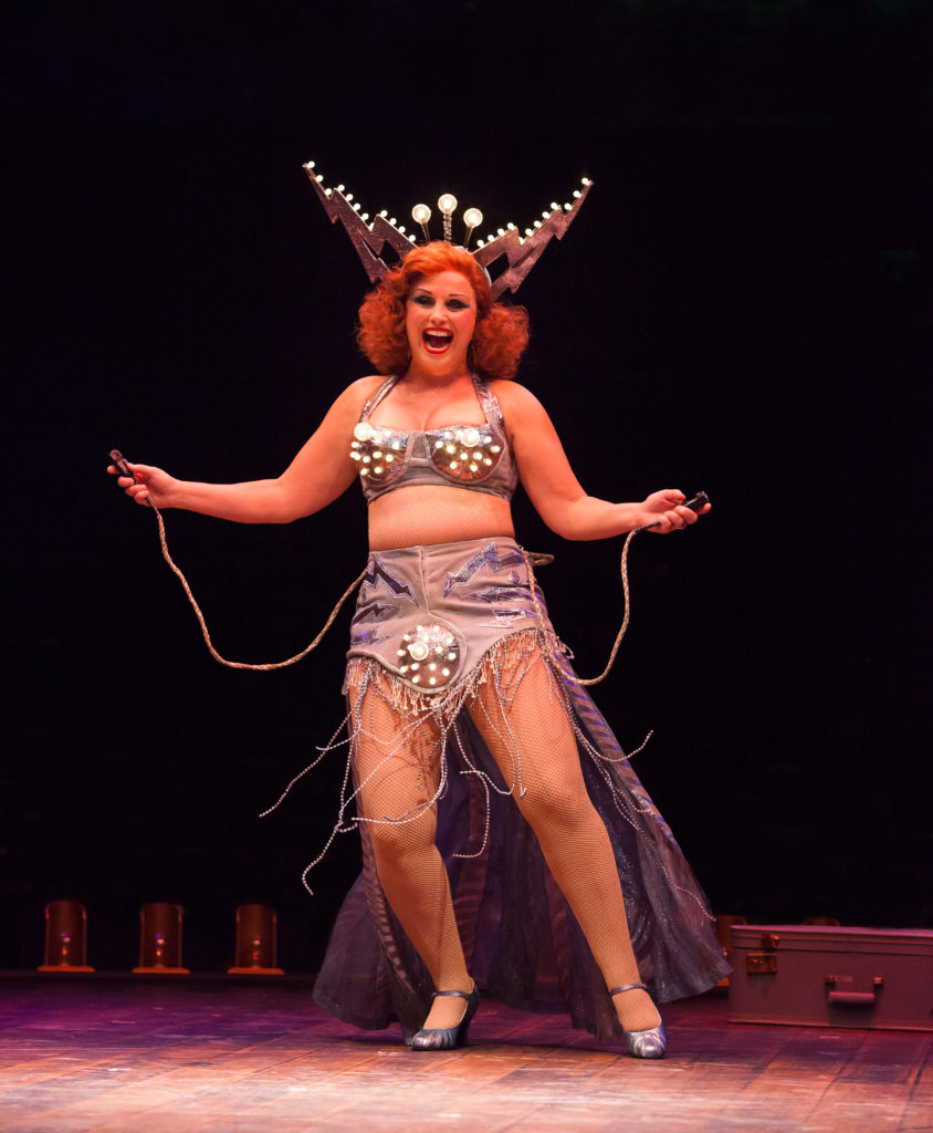 Jacquelyn Piro Donovan as Electra in GYPSY, produced by Broadway At Music Circus at the Wells Fargo 