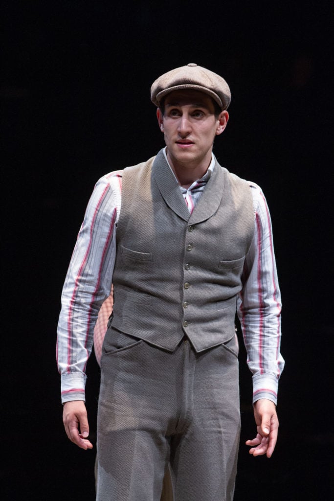 John Krause as Davey in DISNEY’S NEWSIES, produced by Broadway At Music Circus at the Wells Fargo Pa