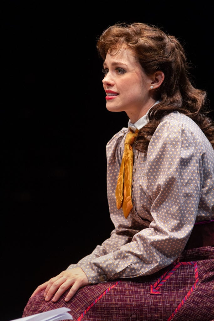 Laurie Veldheer as Katherine in DISNEY’S NEWSIES, produced by Broadway At Music Circus at the Wells 