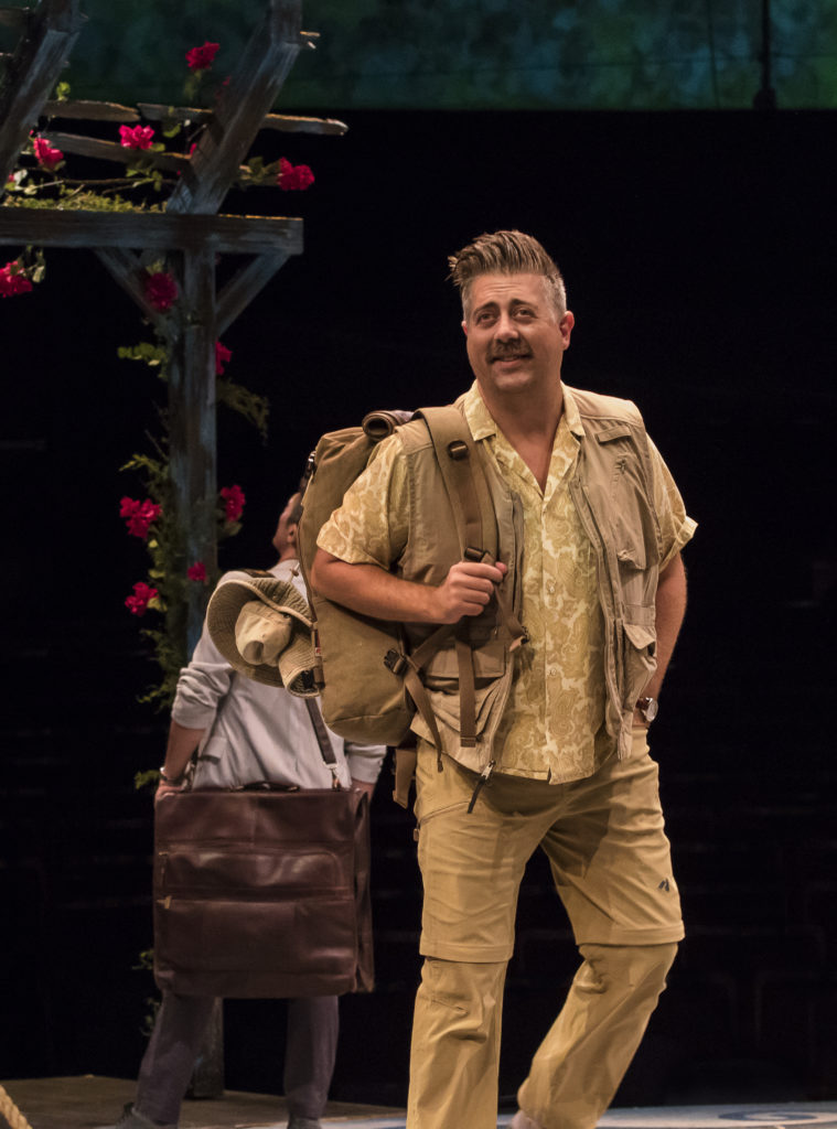 Eric Petersen as Bill Austin in MAMMA MIA!, produced by Broadway At Music Circus at the Wells Fargo 