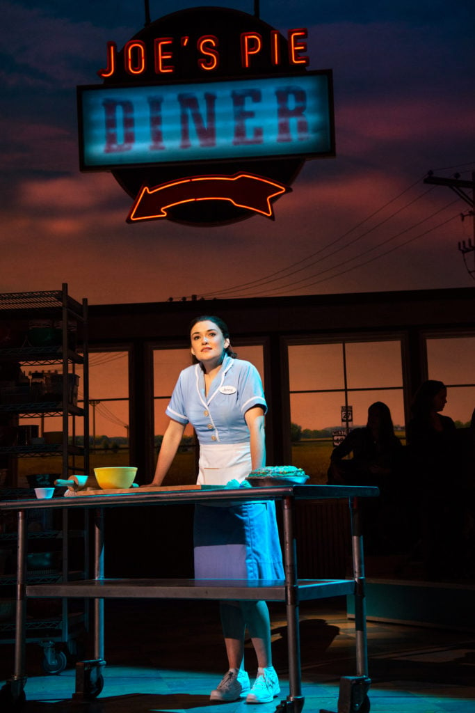 Christine Dwyer as Jenna in the Broadway On Tour presentation of WAITRESS at the Sacramento Community Center Theater Dec. 27, 2018 – Jan. 5, 2019. Photo by Philicia Endelman.