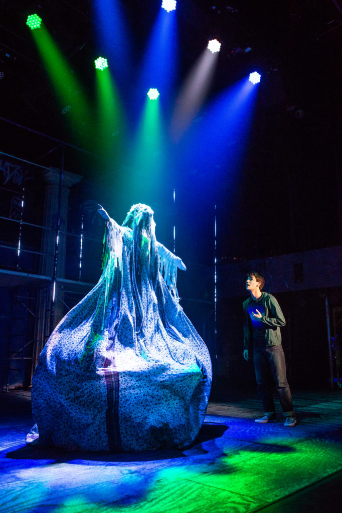 Jalynn Steele and Chris McCarrell in THE LIGHTNING THIEF: THE PERCY JACKSON MUSICAL presented by Broadway On Tour at the Sacramento Community Center Theater Apr. 19-21, 2019. Photo by Jeremy Daniel.