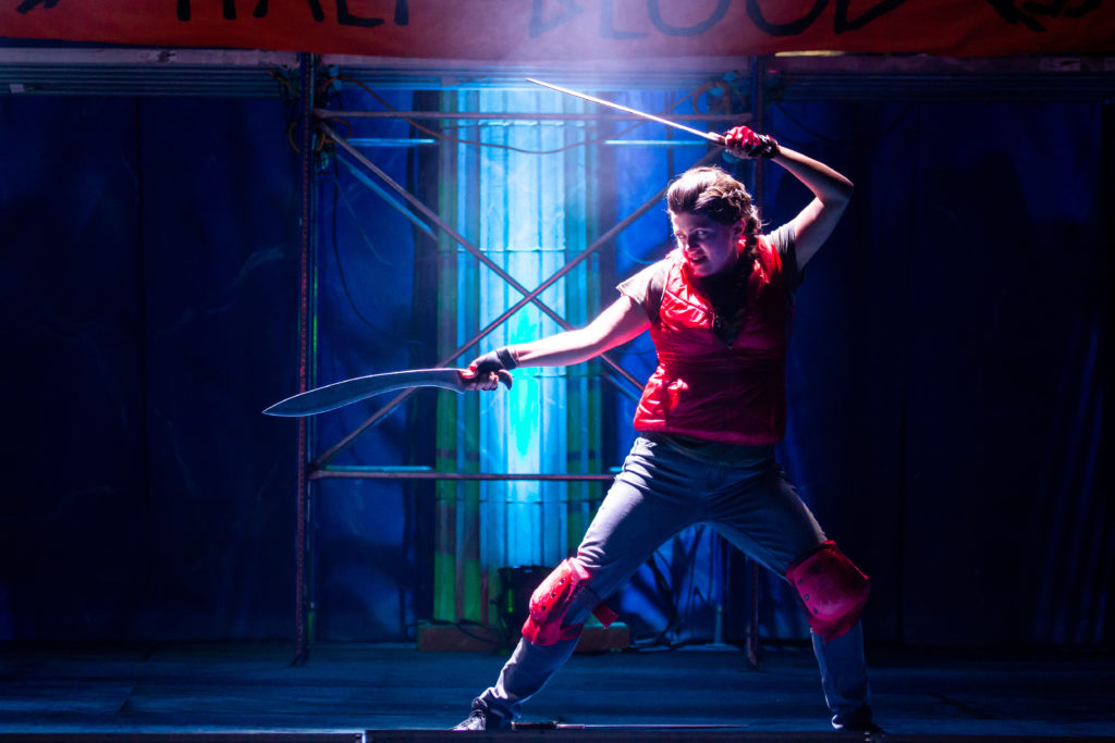 Sarah Beth Pfiefer in THE LIGHTNING THIEF: THE PERCY JACKSON MUSICAL presented by Broadway On Tour at the Sacramento Community Center Theater Apr. 19-21, 2019. Photo by Jeremy Daniel.