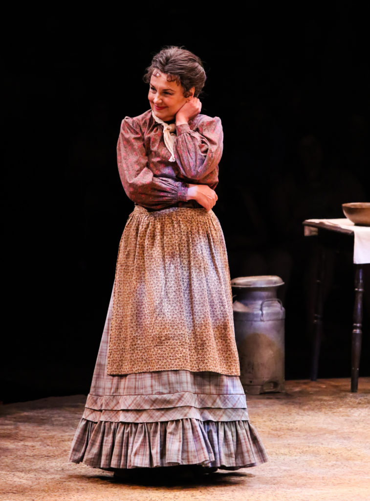 Jennifer Allen as Aunt Eller in OKLAHOMA! produced by Broadway At Music Circus at the Wells Fargo Pavilion June 25-30. Photo by Charr Crail.