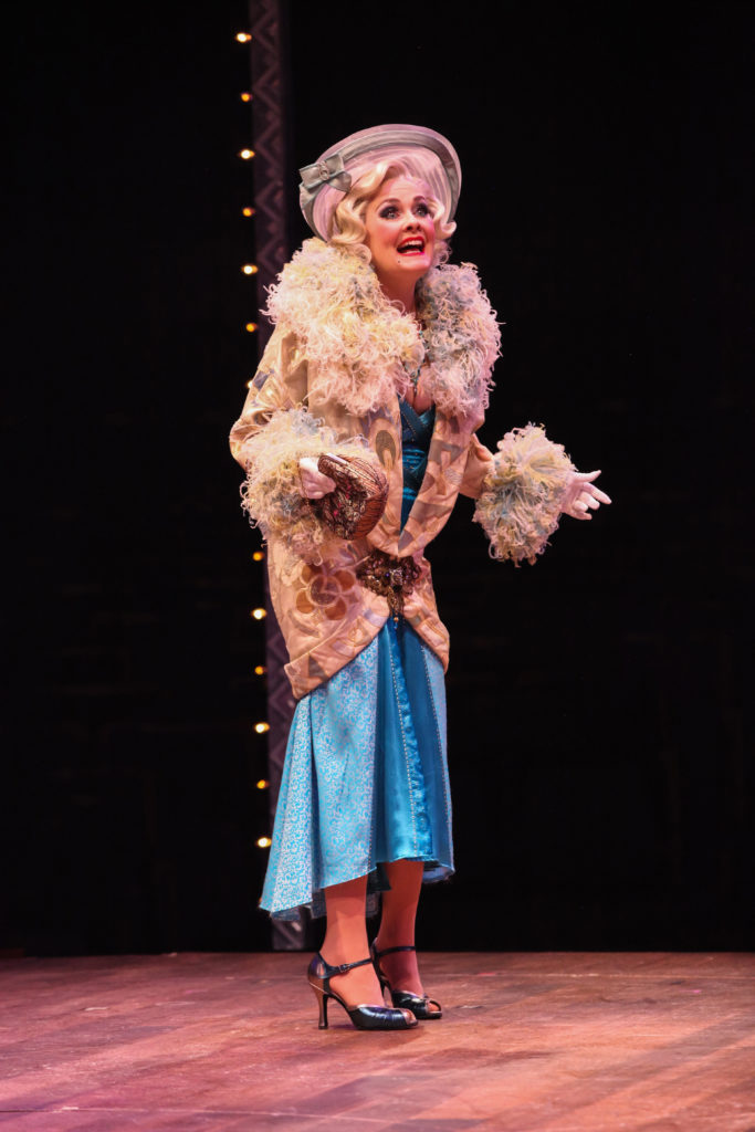 Danette Holden as Kitty in THE DROWSY CHAPERONE produced by Broadway At Music Circus at the Wells Fargo Pavilion July 9-14. Photo by Charr Crail.