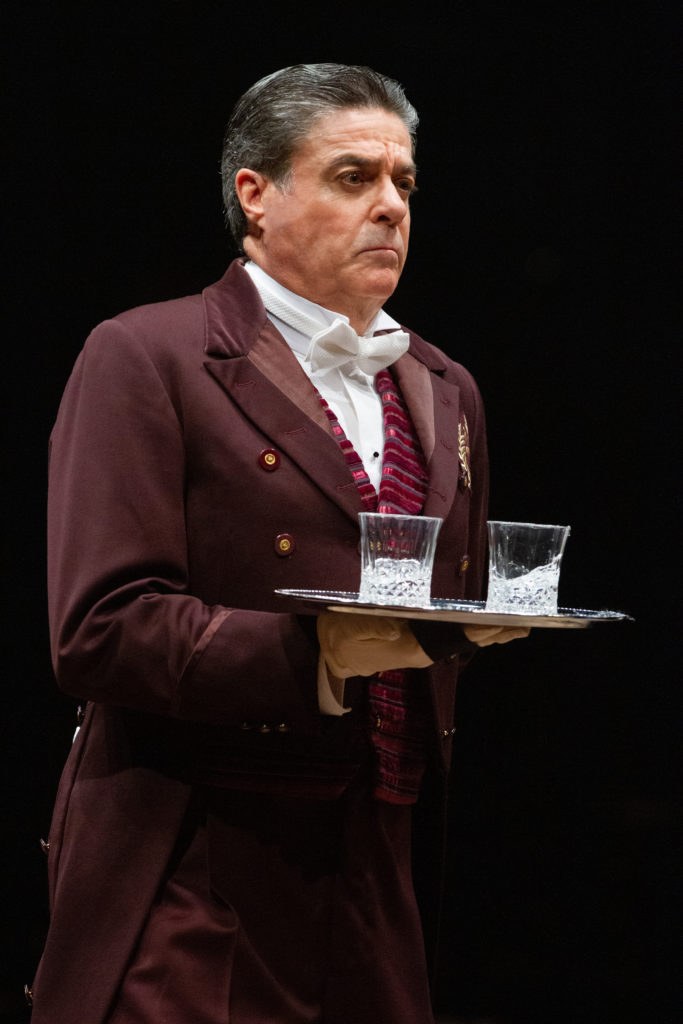 Stuart Marland as Underling in THE DROWSY CHAPERONE produced by Broadway At Music Circus at the Wells Fargo Pavilion July 9-14. Photo by Kevin Graft.