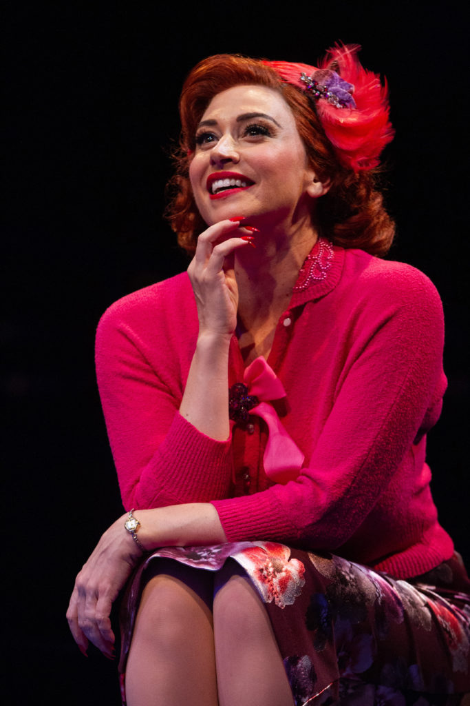 Lesli Margherita as Miss Adelaide in GUYS AND DOLLS produced by Broadway At Music Circus at the Wells Fargo Pavilion July 23-28. Photo by Kevin Graft.