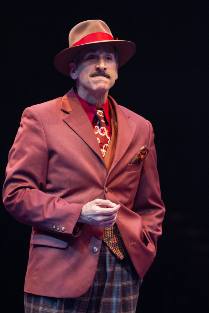 Michael Paternostro as Benny Southstreet in GUYS AND DOLLS produced by Broadway At Music Circus at the Wells Fargo Pavilion. Photo by Kevin Graft.