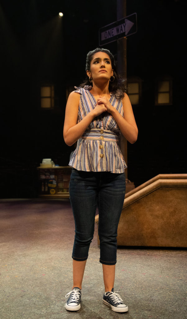 Didi Romero as Nina in the Broadway At Music Circus production of IN THE HEIGHTS at the Wells Fargo Pavilion August 20-25. Photo by Kevin Graft.