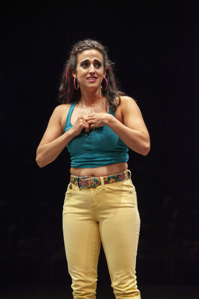 Danelle Rivera as Carla in the Broadway At Music Circus production of IN THE HEIGHTS at the Wells Fargo Pavilion August 20-25. Photo by Charr Crail.