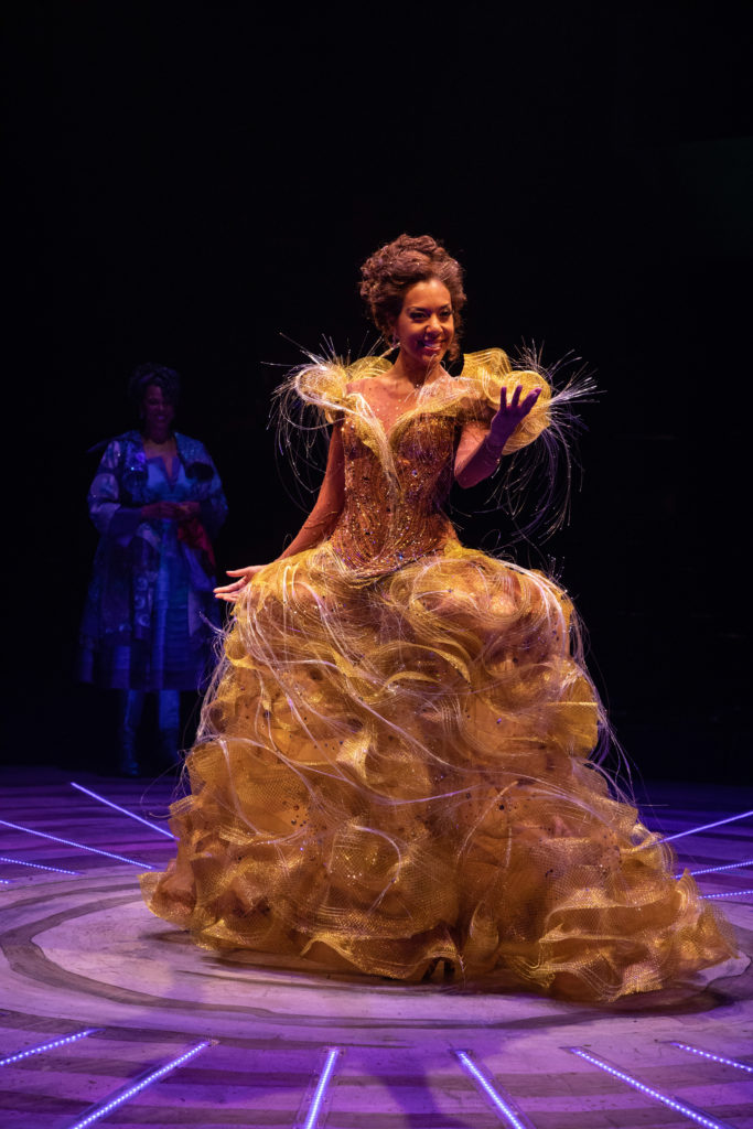 Christina Acosta Robinson as Glinda in THE WIZ produced by Broadway At Music Circus at the Wells Fargo Pavilion August 6-11. Photo by Kevin Graft.
