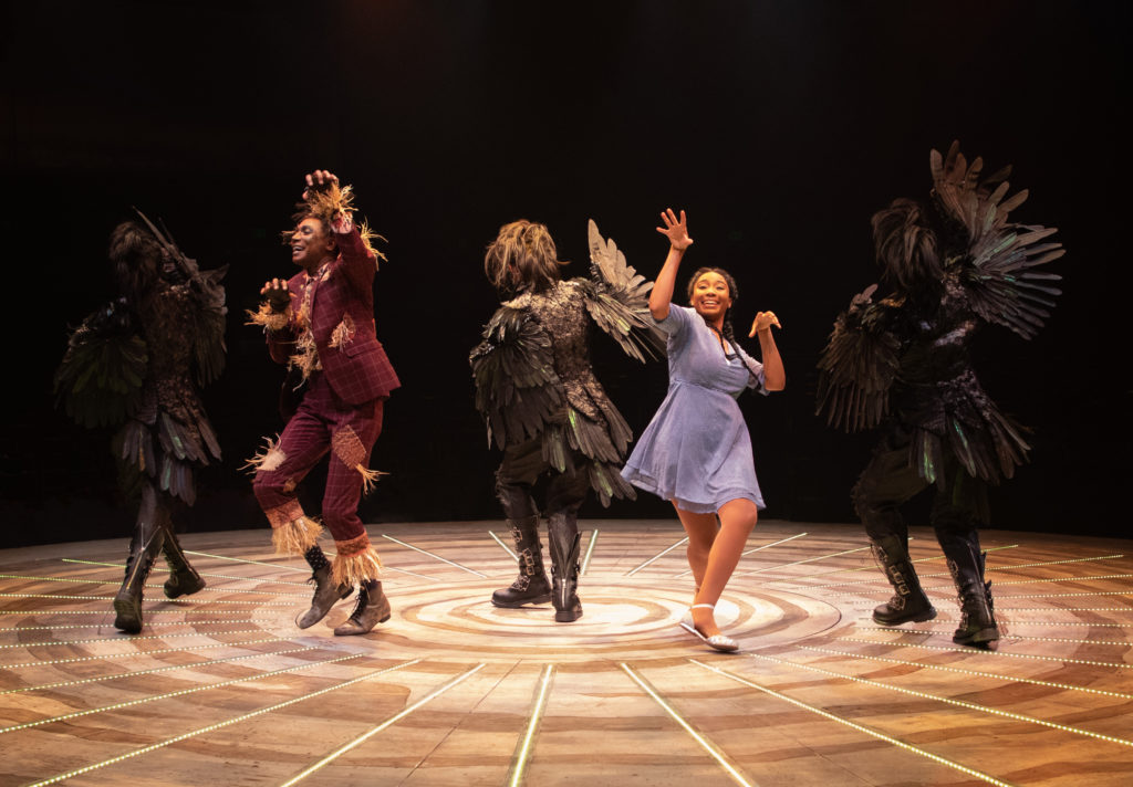 The company of THE WIZ produced by Broadway At Music Circus at the Wells Fargo Pavilion August 6-11. Photo by Kevin Graft.