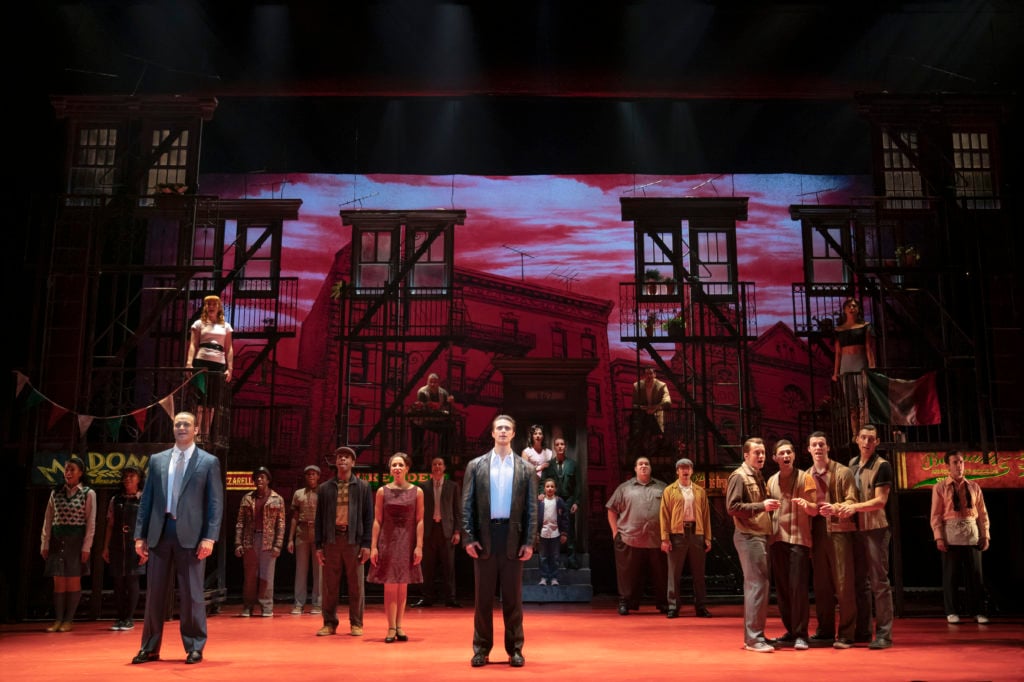 The Company of A BRONX TALE presented by Broadway On Tour Mar. 3 – 8, 2020 at Memorial Auditorium. Photo by Joan Marcus.