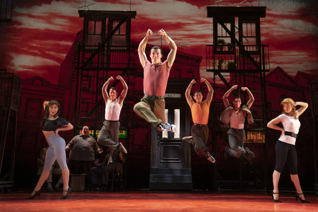 The Company of A BRONX TALE presented by Broadway On Tour Mar. 3 – 8, 2020 at Memorial Auditorium. Photo by Joan Marcus.