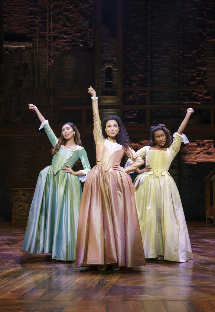 Company of HAMILTON presented by Broadway On Tour September 15 – October 10, 2021 at the SAFE Credit Union Performing Arts Center. Photo by Joan Marcus.