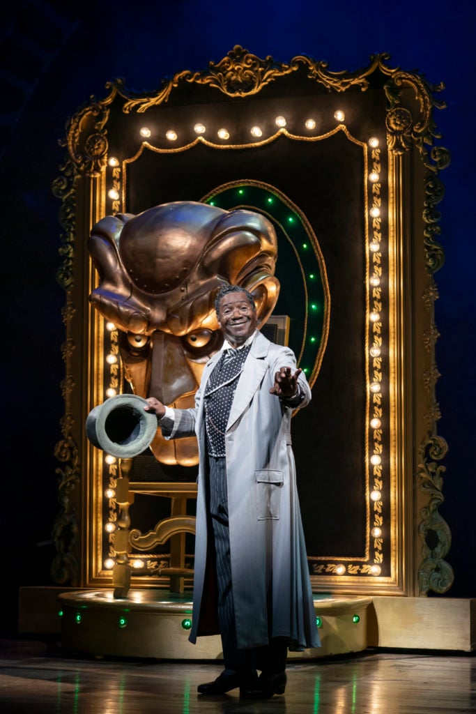 Cleavant Derricks in WICKED presented by Broadway On Tour at the SAFE Credit Union Performing Arts Center March 30 – April 24, 2022. Photo by Joan Marcus.