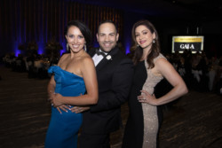 Shelly Christy, Jacob Gutierrez-Montoya and Kimberly Vega at the Broadway Sacramento Gala May 7, 2022