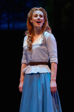 Teal Wicks as Julie Jordan in CAROUSEL produced by Broadway At Music Circus at the UC Davis Health Pavilion June 28-July 3. Photo by Kevin Graft.