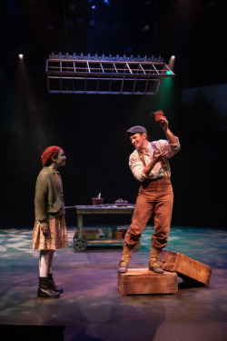 (L to R) Ellie Biron as Mary Lennox and Blake Stadnik as Dickon in the Broadway At Music Circus production of THE SECRET GARDEN at the UC Davis Health Pavilion August 9-14. Photo by Kevin Graft.
